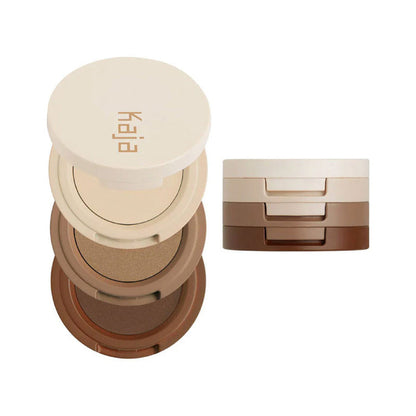 Kaja Beauty Three Pan Eyeshadow Trio 3.9g