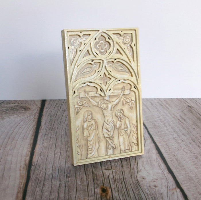 Kelly's Miniature "Ivory" Crucifixion