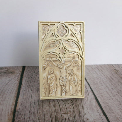 Kelly's Miniature "Ivory" Crucifixion