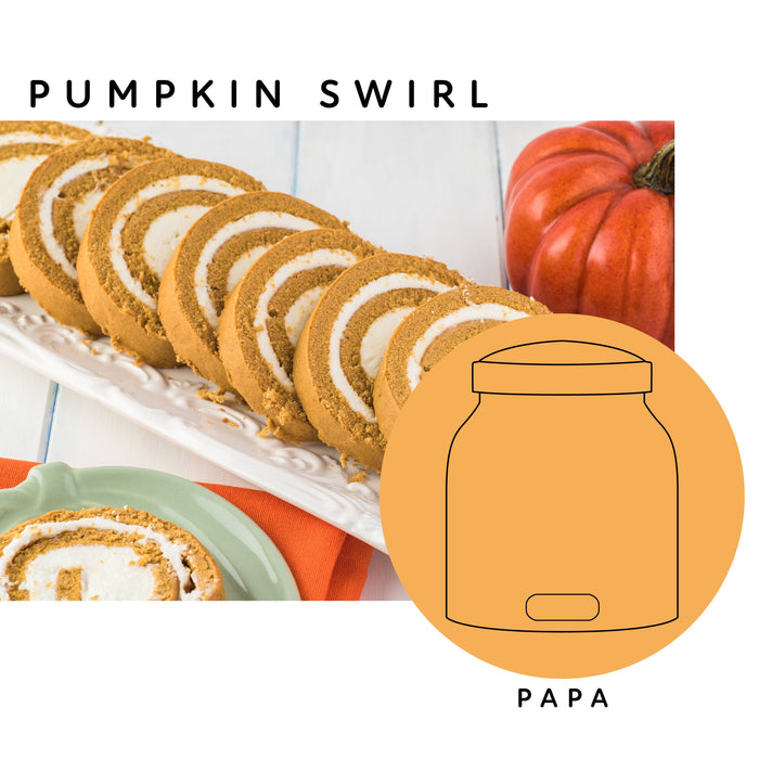 KOTL Papa Candle (34oz.) - Pumpkin Swirl