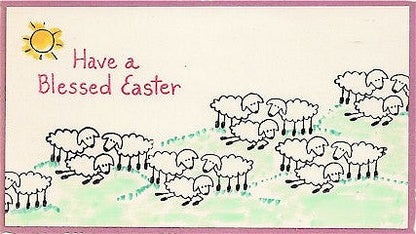 Lambs Rubber Stamp 2466D
