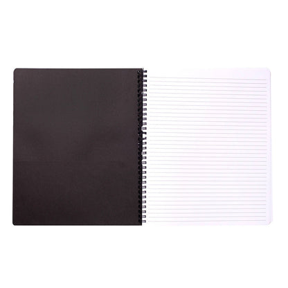 Large Notebook, Black Dots