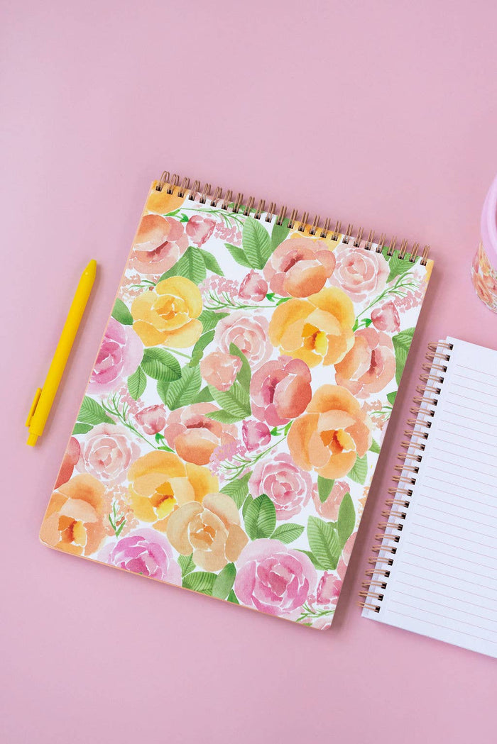 Large Top Spiral Notebook, Full Posey