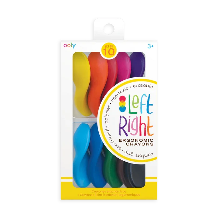 Left Right Crayons