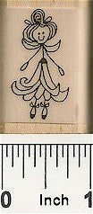 Lily Rubber Stamp 2376D