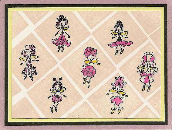 Lily Rubber Stamp 2376D