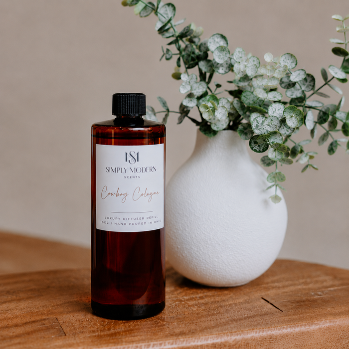 Luxury Electric Diffuser | 2 OZ Refill Cowboy Collection