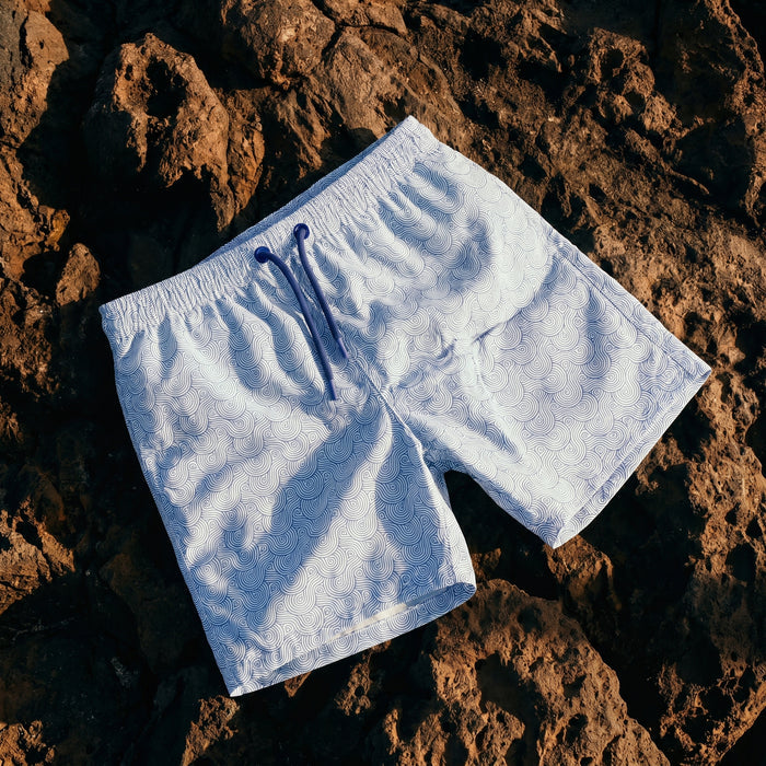 Men's Swim Shorts - Swirly