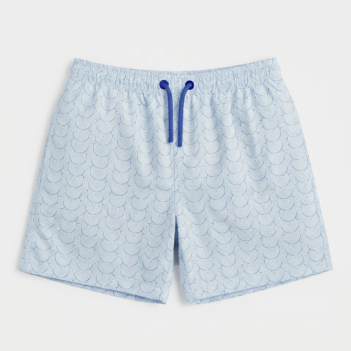 Men's Swim Shorts - Swirly