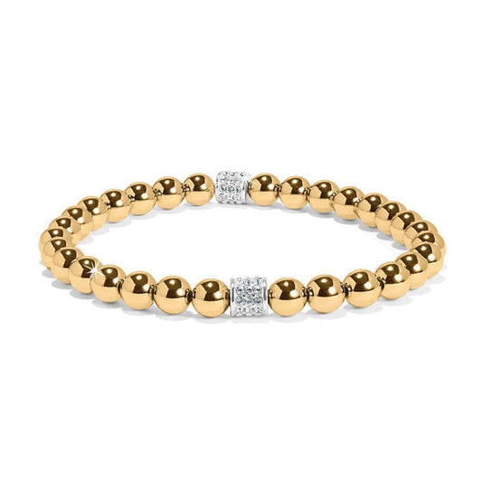 Meridian Petite Stretch Bracelet Gold