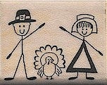 Pilgrims Rubber Stamp 2325E