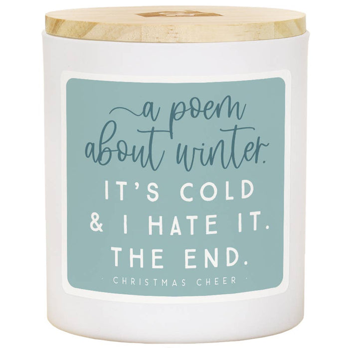 Poem About Winter - CCH - Candles