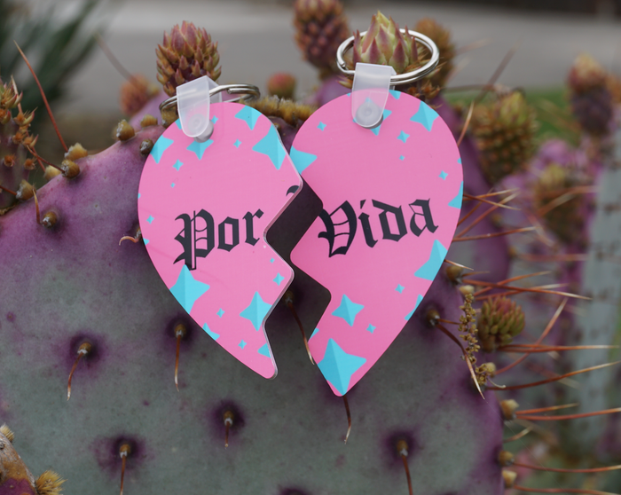 Por Vida Keychain Set