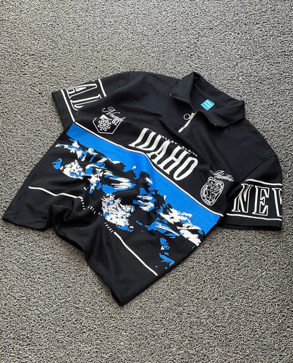 Premium quality Black  IDAHO polo