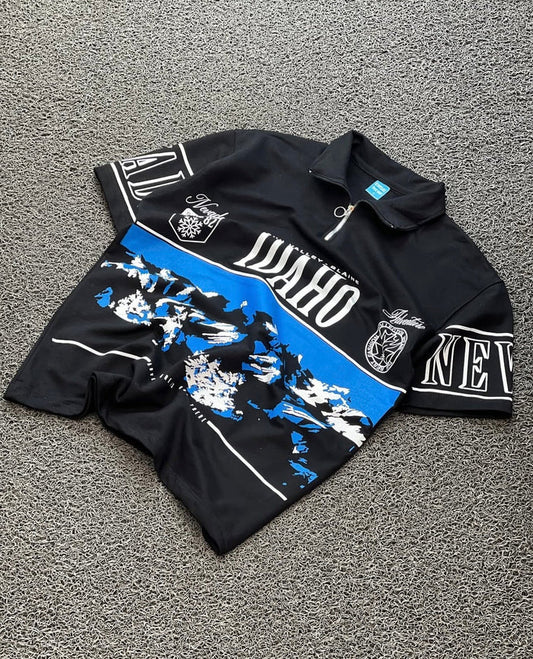 Premium quality Black  IDAHO polo