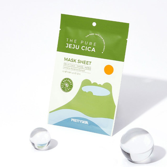 Prettyskin Prettyskin The Pure Jeju Cica Mask Sheet (10Pcs)