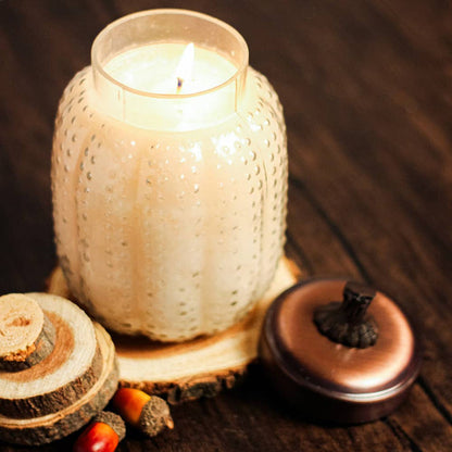 Pumpkin Large Candle (26oz.) – Honey Pear Cider