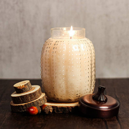 Pumpkin Large Candle (26oz.) – Honey Pear Cider