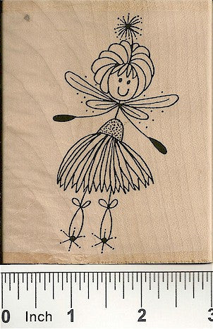 Queenie Pauleenie Rubber Stamp 4003N