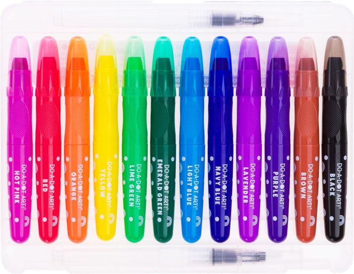 Rainbow Bright Watercolor Crayons