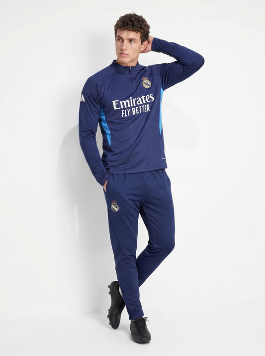 REAL MADRID 2026 DARK BLUE TRACKSUIT