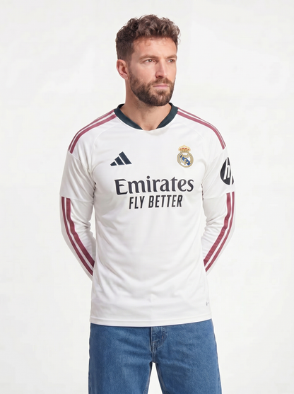 REAL MADRID FC 2026/27 LONG SLEEVE HOME SHIRT