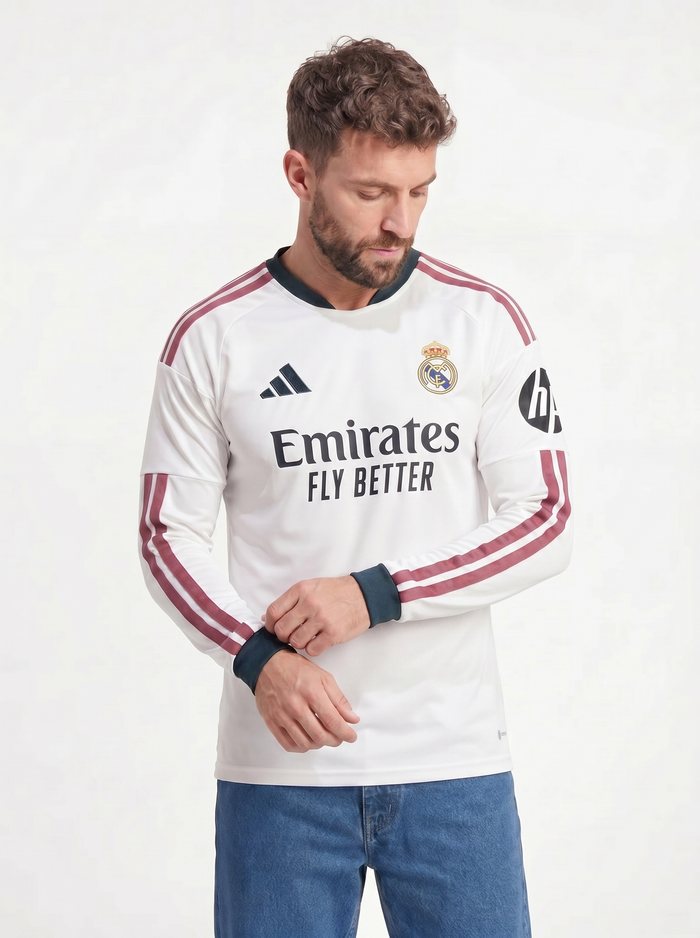 REAL MADRID FC 2026/27 LONG SLEEVE HOME SHIRT