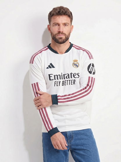 REAL MADRID FC 2026/27 LONG SLEEVE HOME SHIRT