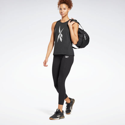 Reebok Apparel Women Reebok Identity Leggings Black