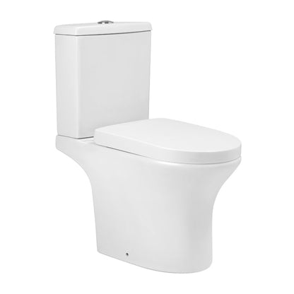 Sanitario Wc Two Piece New Atos 2 - Descarga a Muro 18 cm. (Horizontal)