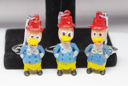 Sassy "Peacock Mark" Duck Keychain