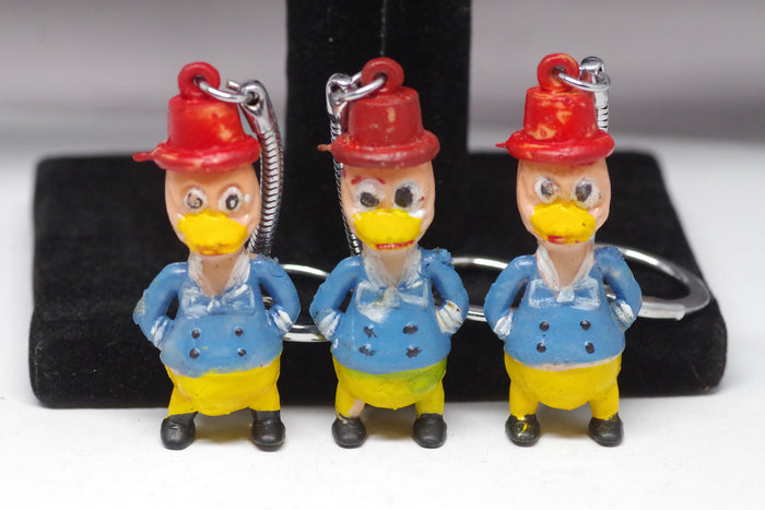 Sassy "Peacock Mark" Duck Keychain