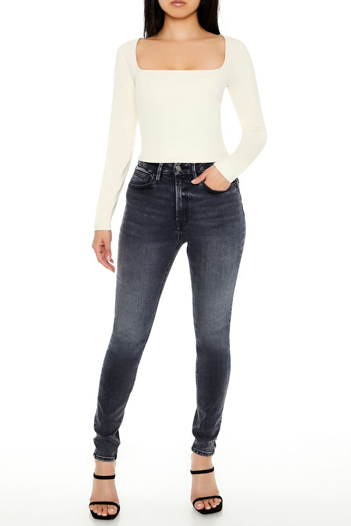 Sculpt Shape Square-Neck Top