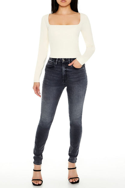 Sculpt Shape Square-Neck Top