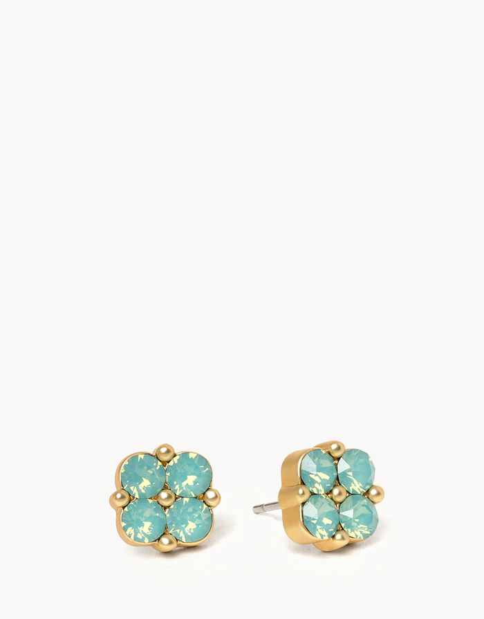 Sea La Vie Blessed/Seafoam Clover Gold