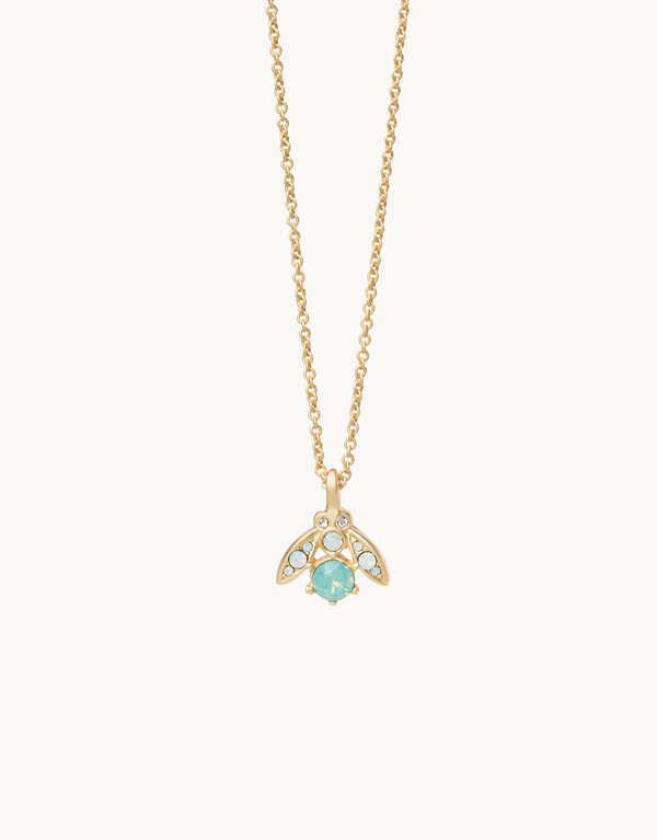 Sea La Vie Necklace 18'' Just Bee-cause/Little Bee Gold