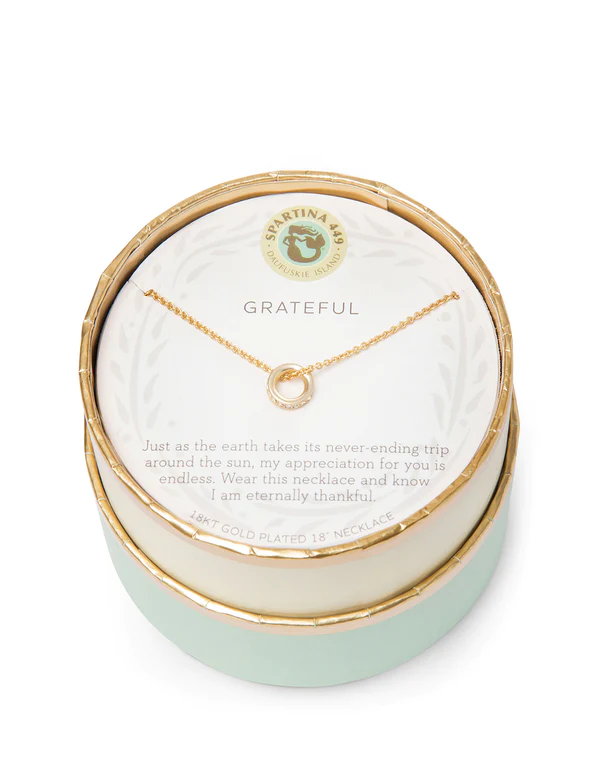 Sea La Vie Necklace Grateful/Ring Gold