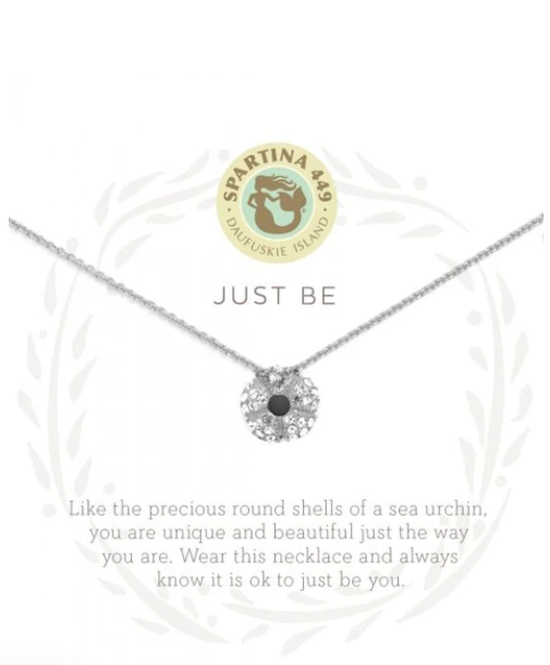 Sea La Vie Necklace Just Be/Sea Urchin Silver