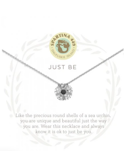 Sea La Vie Necklace Just Be/Sea Urchin Silver
