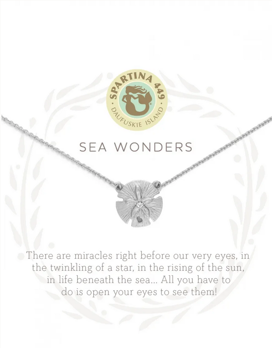 Sea La Vie Necklace Sea Wonders/Sand Dollar SIL