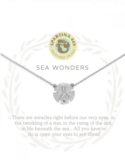 Sea La Vie Necklace Sea Wonders/Sand Dollar SIL