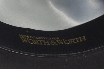 Sharp Guerra 1855 Handmade Italian Slate Gray Fedora - Sz 7 3/8