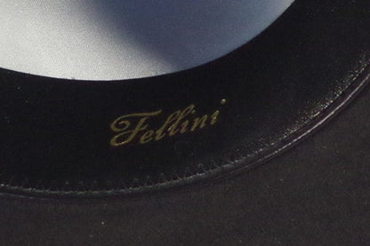 Sharp Guerra 1855 Handmade Italian Slate Gray Fedora - Sz 7 3/8