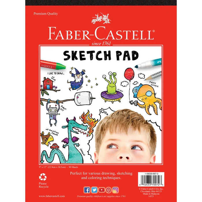Sketch Pad 9" x 12"
