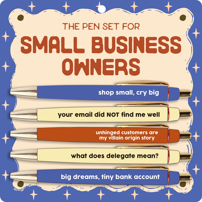 Small Business Owner Pen Set (gifts, entrepreneur, pens)