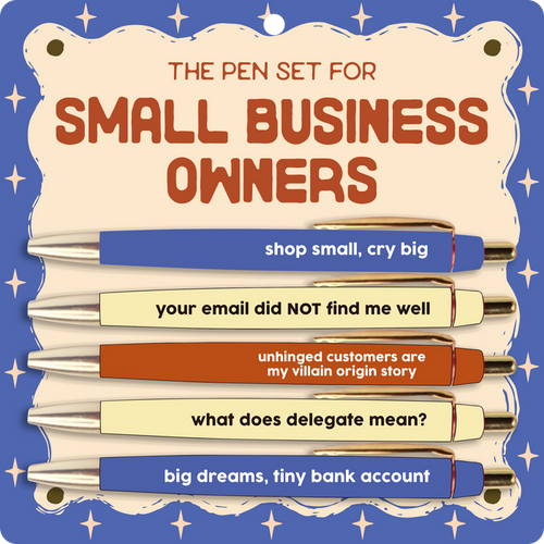 Small Business Owner Pen Set (gifts, entrepreneur, pens)