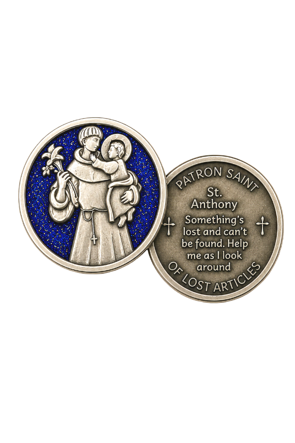 St. Anthony Pocket Token for Lost Items