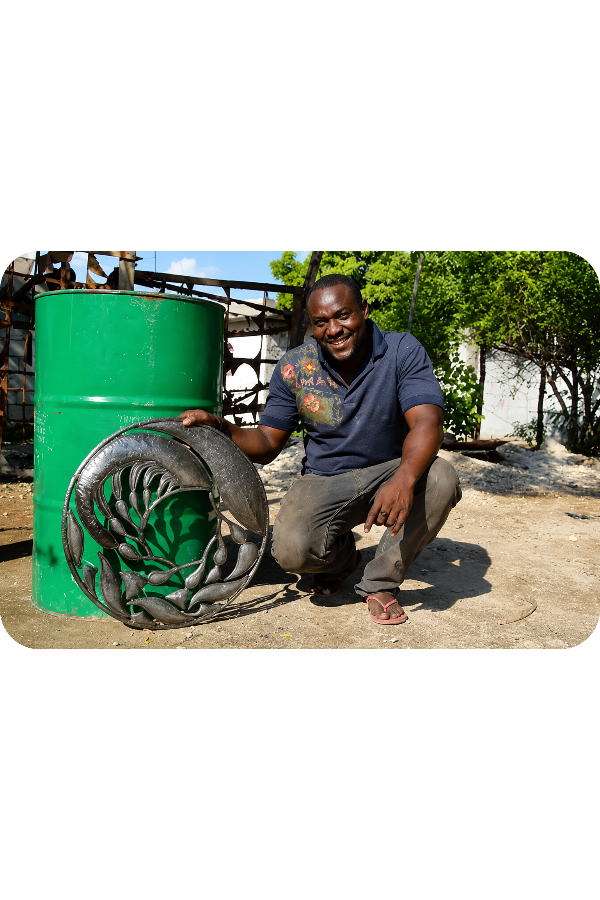 St. Francis Handmade Metal Art - Fair Trade, Haiti