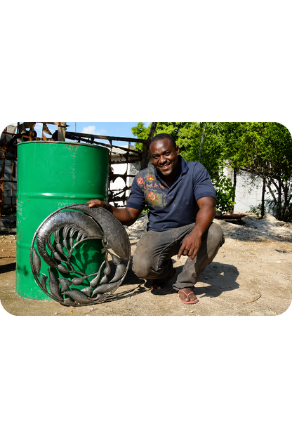St. Francis Handmade Metal Art - Fair Trade, Haiti