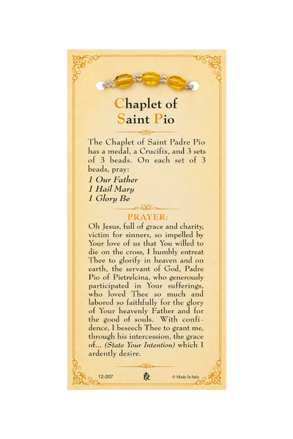 St. Padre Pio Chaplet